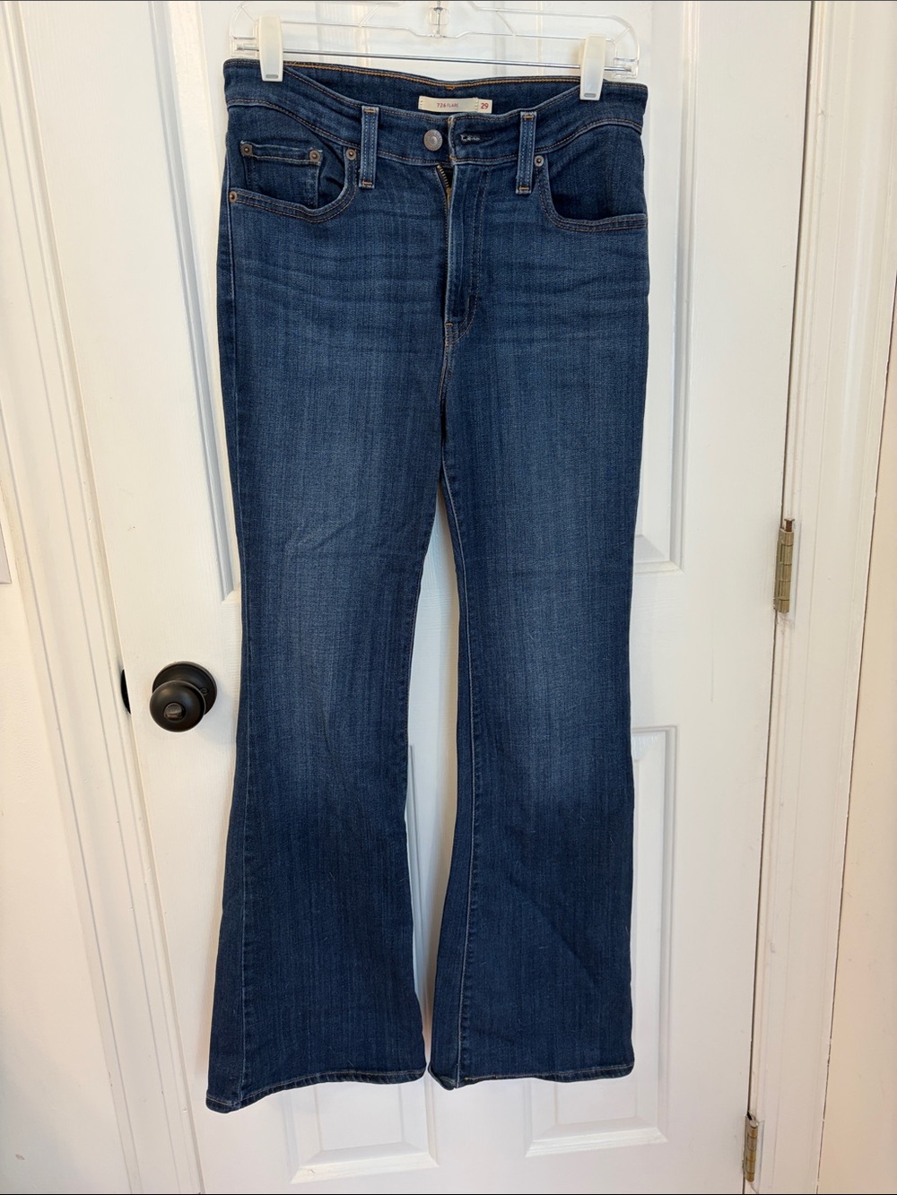 Levi's Dark Blue 726 Flare size 29x32